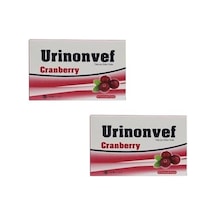 Urinonvef Cranberry 30 Kapsül-2 Kutu-