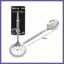 Bezos Krom Metal Servis Kevgir 27cm Nıda