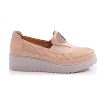 Dgn 1032 Kadin Üstü Taşli Comfort Ayakkabi 1032-2106-R0378 Buz Gri