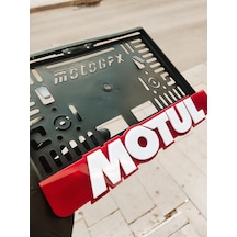Motor Plakalık Motul Takmatik Pleksi 3d Kabartma Kişiye Özel Lazer Kesim
