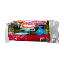 Yener 2 Kat Beyaz Mini Küçük Boy Çöp Torbası Poşeti 10 L 40'lı 40 x 50 CM