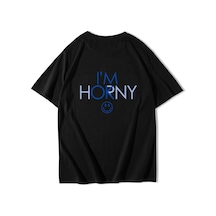 Brz Collectıon Brz Collection Unisex Oversize I'm Ok : T-shirt Siyah