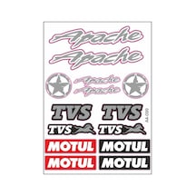A4 Sticker 099 Tek Paket Çoklu Sticker Standart