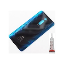 Mi 9t Arka Pil Kapağı Ve B7000 15 Ml Yapıştırıcı  Mavi