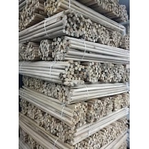 Afiş Sopası Ahşap Branda Afiş Görsel Sopası 100Cm 50 Adet