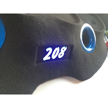 Peugeot 208 Pandizot Polyesterli Kabartmalı 2 Port Işıklı