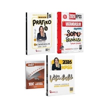 İndeks + Hoca Kafası 2026 Kpss Vatandaşlık Pratiko + Soru + Paragraf Deneme 4 Lü Set