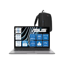 Asus ExpertBook P1 P1503CVA-ZC716512G0DF19 Core 7 240H 48 GB 2 TB SSD 15.6" Free Dos Dizüstü Bilgisayar + Zetta Çanta