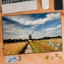 Yeldeğirmeni Yolu, Başaklar 240 Parça Puzzle Yapboz Tablo-710