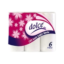 Dolce Çift Katlı Rulo Kağıt Havlu 6'lı 4 Paket
