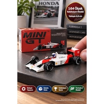 Mini Gt Mclaren Mp4/4 11 Alain Prost 1988 Japonya Gp 2.lik 1:64 F1 Model Araba Yaklaşık 6,9 Cm