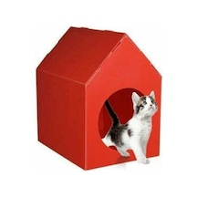Suya Dayanıklı Plastik Kedi Evi 35 x 58 x 25 CM