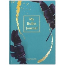 My Bullet Journal Defter Tropikal Mavi
