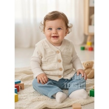 Urfakent Bebek Yeleği, Yumoş Bebek Yeleği Simsiz Yumuşacık Bebek Yeleği Renkli