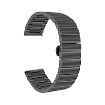 Forzacase Xiaomi Watch 5 47mm İle Uyumlu Balık Sırtı Paslanmaz Çelik Kordon - Fc1120