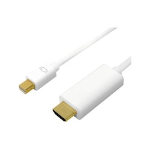 Apple Uyumlu MacBook Mini Displayport Thunderbolt To Hdmi Kablo Çevirici 5Metr