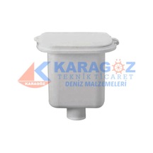 Barka Kapakli Duş Yuvasi Kare 125mm