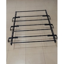 Oluklu Araçlar İçin Tavan Sepet Bagaj 6 Ayak Demonte 150 Cm