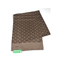 Benetton Elegante Uno Şal 1023 Açık Kahverengi