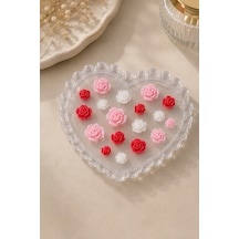 Nail Art Silikon Kalıp 3d Nail Art Desen Kalıbı, Tırnak Süsleme Desen Charm Tırnak Çarm 71