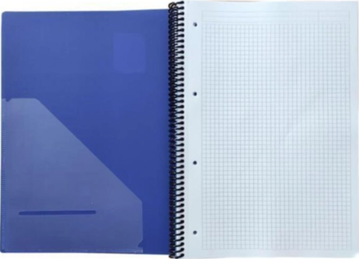 Chromo Spiralli Pp Kapak Defter A4 Kareli 60 Yaprak 1979