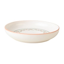 Keramika Çiçekli Yemek Tabağı 22 Cm Çok Renkli