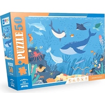 Blue Focus Sea Animals Deniz Hayvanları 50 Parça Puzzle Bf312