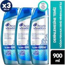 Head & Shoulders Derinlemesine Temiz Yoğun Ferahlık 3 x 300 ML
