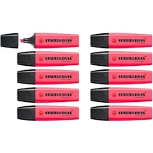 Stabilo Fosforlu Kalem Boss Pembe 10'lu Paket Diğer