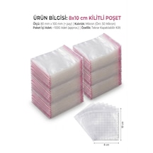 Şeylişeyler - Kilitli Poşet 8 10 Cm 1000 Adet 1 Kutu