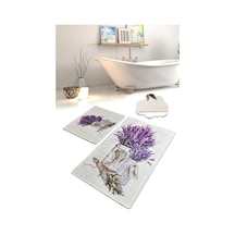 Purpura Djt 2 Li Set Banyo Paspası Klozet Takımı (424053792) Çok Renkli