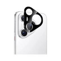 Huawei Pura 70 Kamera Lens Koruma Camı V2 Siyah Pura 70 İle Uyumlu Ekran Koruyucu - Siyah