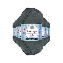 Tedar 5 Adet Lotus Bikini Büstiyer Bluz Örgü İpi K944 Füme Najmaddin (No:1) 8.5Cm X 10.5 Cm