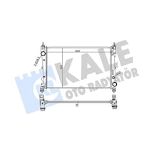 Kale 347325 Motor Radyatoru 1300328 1300350 51812209