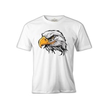 Hayvan - Vahşi Kartal Beyaz Erkek Tshirt