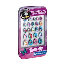18898 Crazy Chic - Tak Ve Git Tırnaklar - Kelebek - Elwm-890183