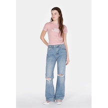 Colin's Colins 900 Larıs Straight Fit Yüksel Bel Tam Boy Paça Kadın Mavi Jean Pantolon Cl1073518 Cl1073518 Q1.v1 Dn43315 Denim