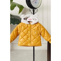 Benittokids Erkek Bebek Çocuk Kulaklı Kapüşonlu Mont 51323 Sarı