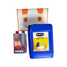 Powerten Bıçkı Testere Yağı 10 LT + 1 LT Ölçekli 2T Bıçkı Makine Yağı