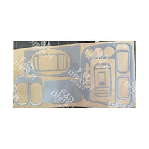 Honda Civic 2001-2006 Manuel Es Paket Uyumlu Maun Kaplama Gümüş Gri Renk