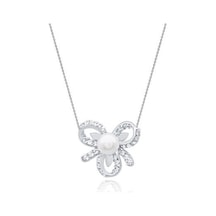 Diamond Line-Gülaylar - Beyaz Altın 14 Ayar Inci Kolye N11.24925