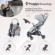 Huggy Easy Go Kabin Boy Otomatik Katlanır Bebek Arabası