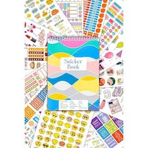 Sticker Defteri 900+ Adet My Dıy - Planner,ajanda, Günlük, Planlayıcı, Bullet Journal, Scrapboo 1