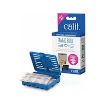 Catit Magic Blue Kedi Tuvaleti için Koku Giderici 2'li
