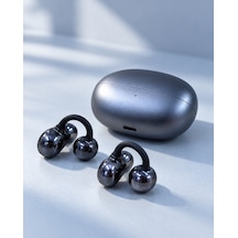 Küpe Tipi Klipsli Bluetooth 6.0 Kulaklık 2500 Saat Bekleme Süreli