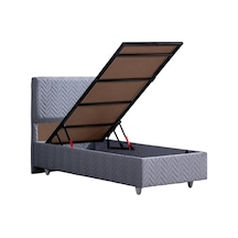 Setaymobilya Baza, Kristal Tek Kişilik Baza + Başlık Seti