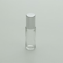 Boş Parfüm Şişesi 4-5 Ml 5 Adet Roll-on Gri Kapaklı Boş Şişe