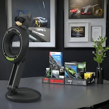 Gateesat Siyah Dodo Köpek Araç Telefon Tutucu Manyetik Navigasyon Standı Ayarlanabilir