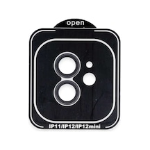 İphone 11 Pvd Metal Kamera Lens - Siyah Diğer