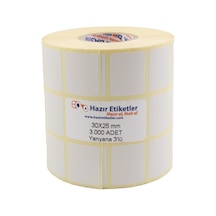 Eko Termal Rulo Etiket 30mm X 25mm 3000 Adet